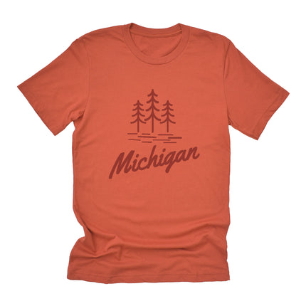 State with Trees - Custom T-Shirt