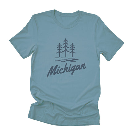 State with Trees - Custom T-Shirt