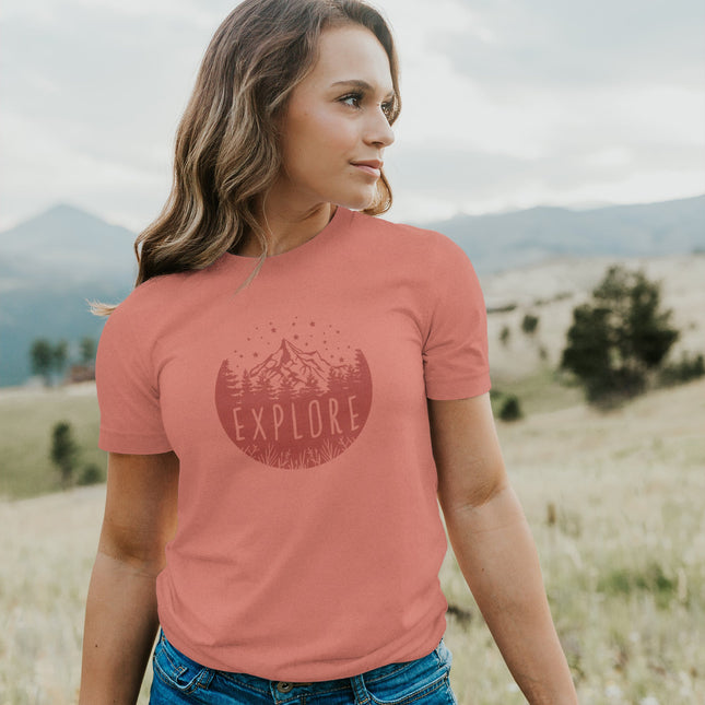 Explore - Duo-Tone T-Shirt