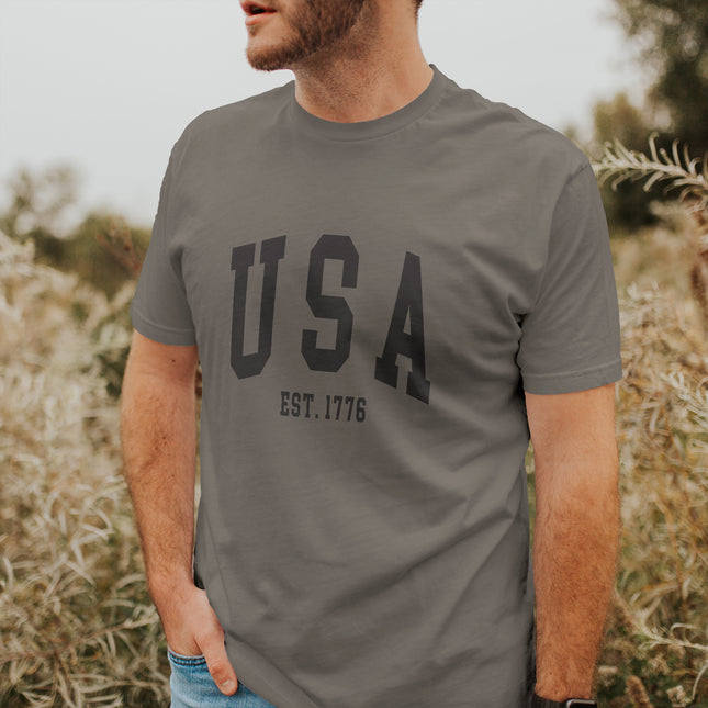 USA Est 1776 - Duo-Tone T-Shirt
