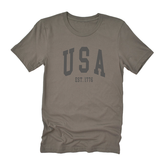 USA Est 1776 - Duo-Tone T-Shirt