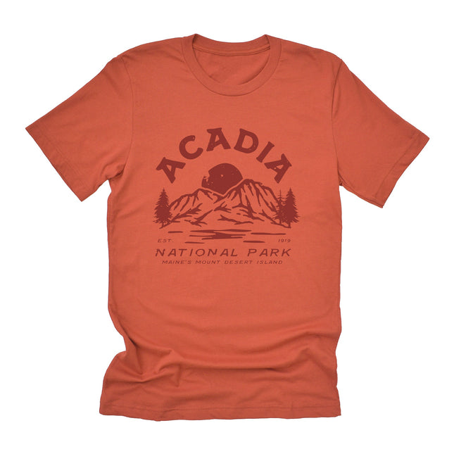 Acadia National Park - Duo-Tone T-Shirt