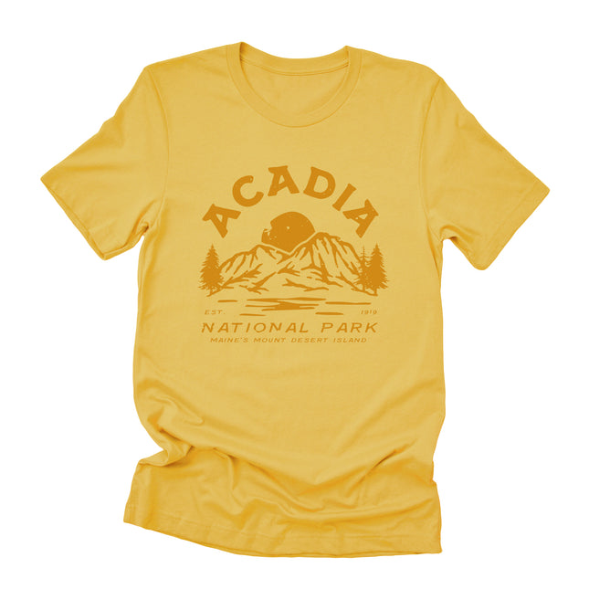 Acadia National Park - Duo-Tone T-Shirt
