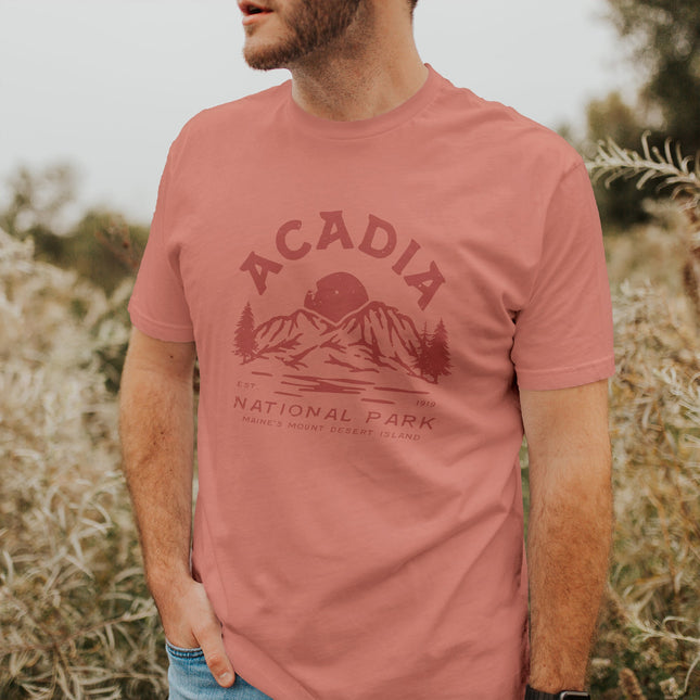 Acadia National Park - Duo-Tone T-Shirt