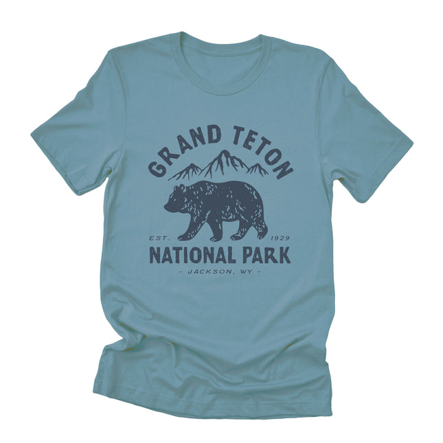 Grand Teton National Park - Duo-Tone T-Shirt