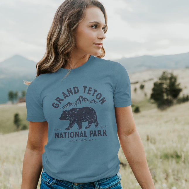 Grand Teton National Park - Duo-Tone T-Shirt