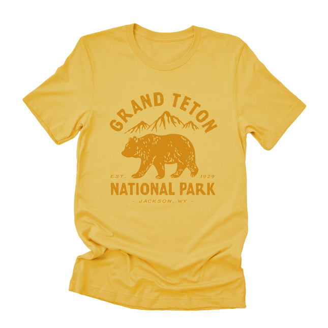 Grand Teton National Park - Duo-Tone T-Shirt