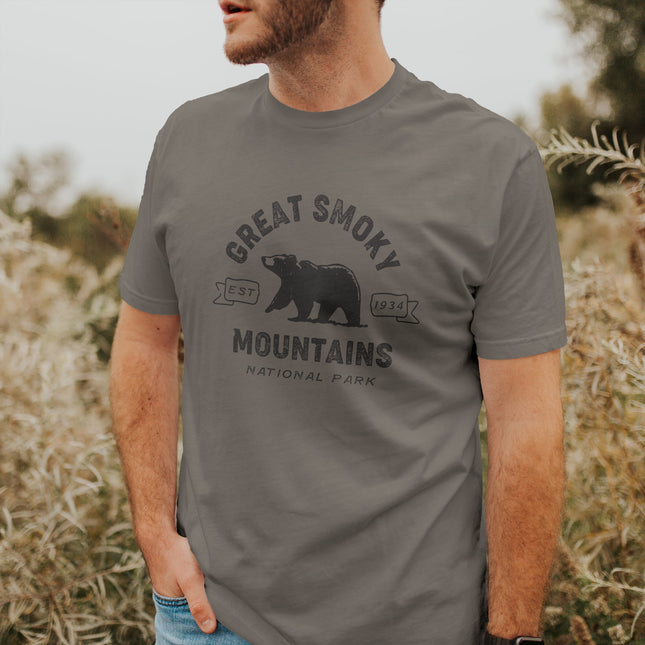 Smoky Mountains National Park - Duo-Tone T-Shirt
