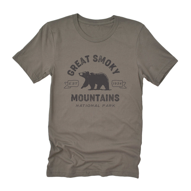 Smoky Mountains National Park - Duo-Tone T-Shirt