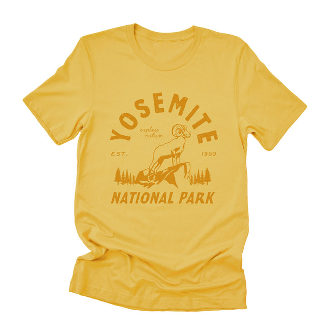 Yosemite National Park - Duo-Tone T-Shirt