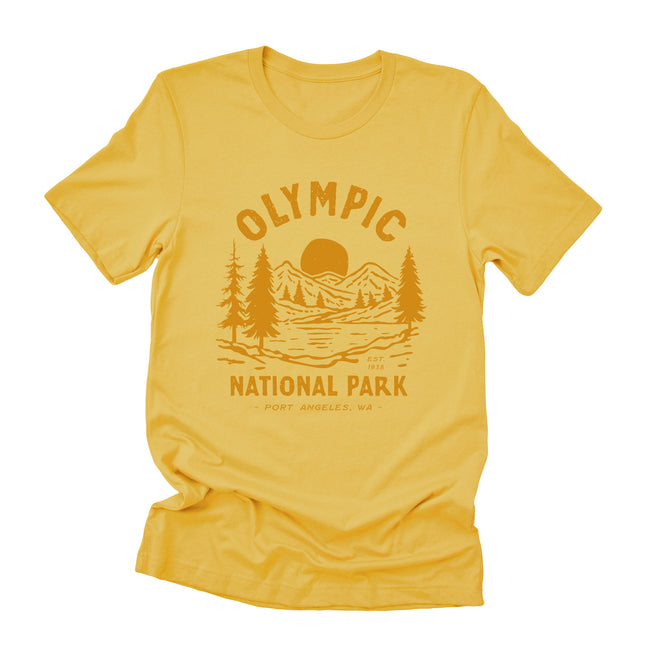 Olympic National Park - Duo-Tone T-Shirt