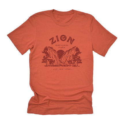 Zion National Park - Duo-Tone T-Shirt