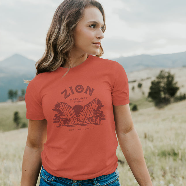 Zion National Park - Duo-Tone T-Shirt