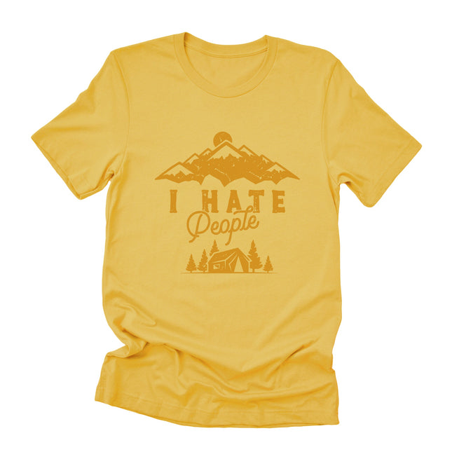 I Hate People - Duo-Tone T-Shirt