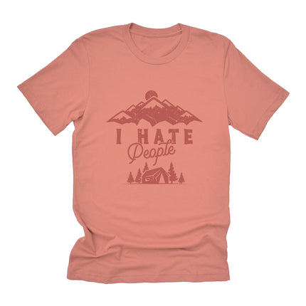 I Hate People - Duo-Tone T-Shirt