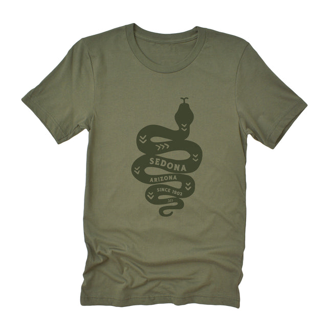 Snake Silhouette - Duo-Tone T-Shirt