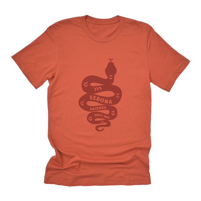 Snake Silhouette - Duo-Tone T-Shirt