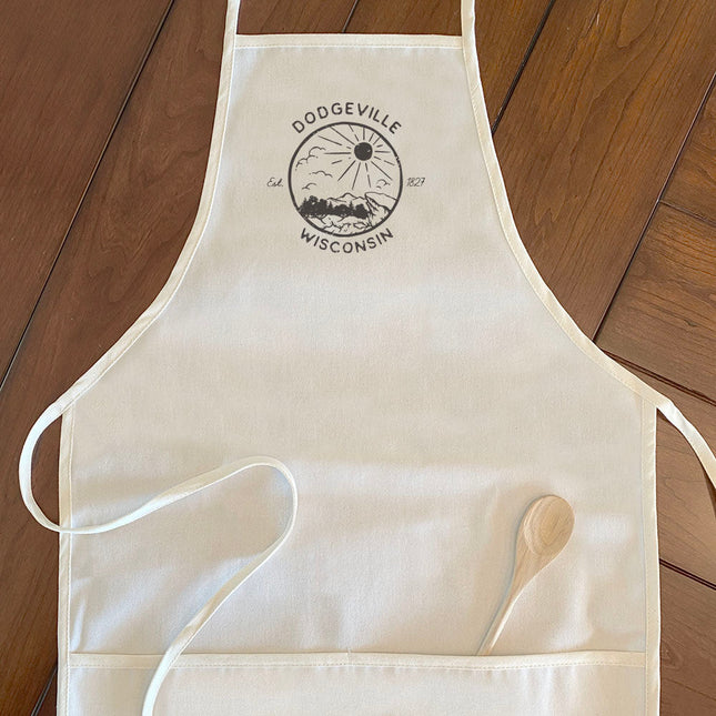 Sunshine Vista w/ City, State - Custom Women's Apron
