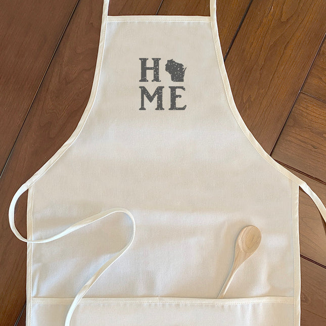 Distressed Home w/ State - Custom Women's Apron