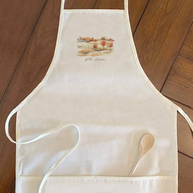 Fall Rolling Hills - Custom Women's Apron