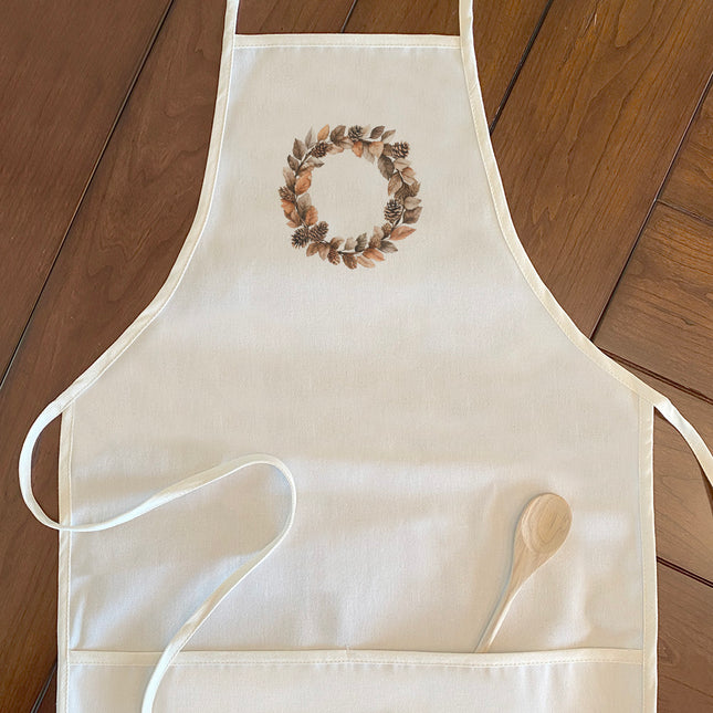 Pinecone Wreath - Autumn Women's Apron