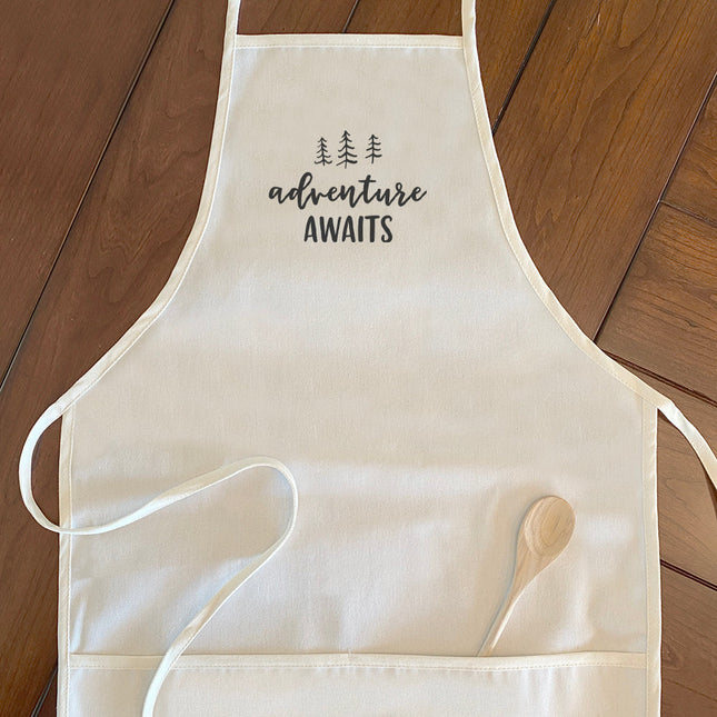 Adventure Awaits (Trees) - Women's Apron