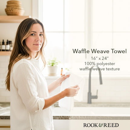Once Upon a Time - Custom Waffle Weave Towel