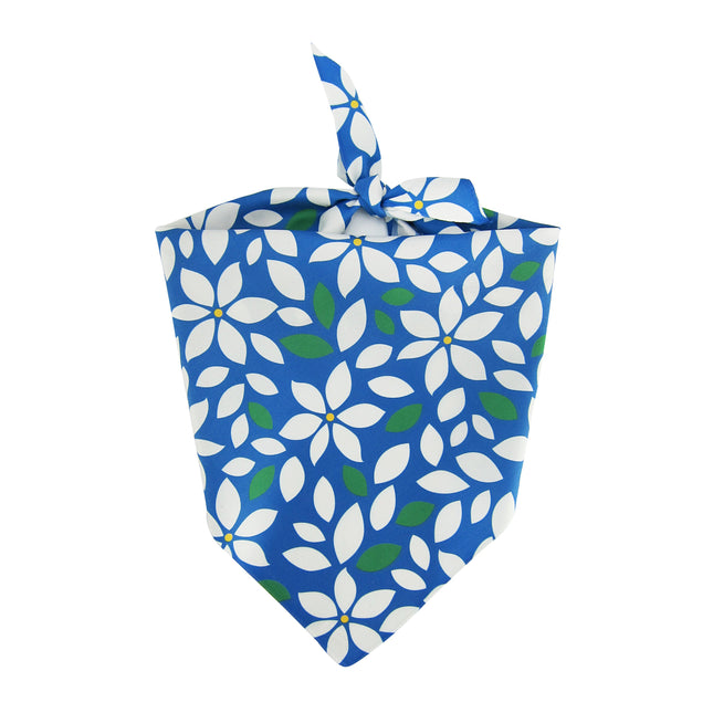 Blue Floral - Pet Bandana