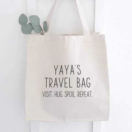 Grandma's Travel Bag - Canvas Tote Bag