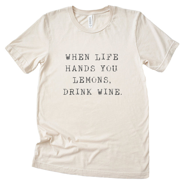 Lemons Drink Wine - Unisex T-Shirt