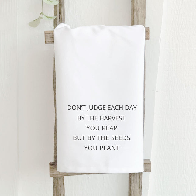 Seeds Quote - Cotton Tea Towel