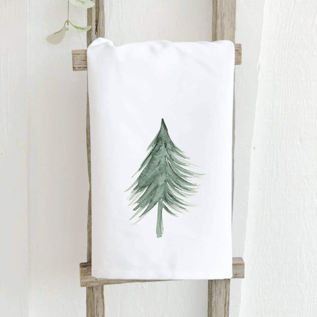Evergreen Tree - Cotton Tea Towel