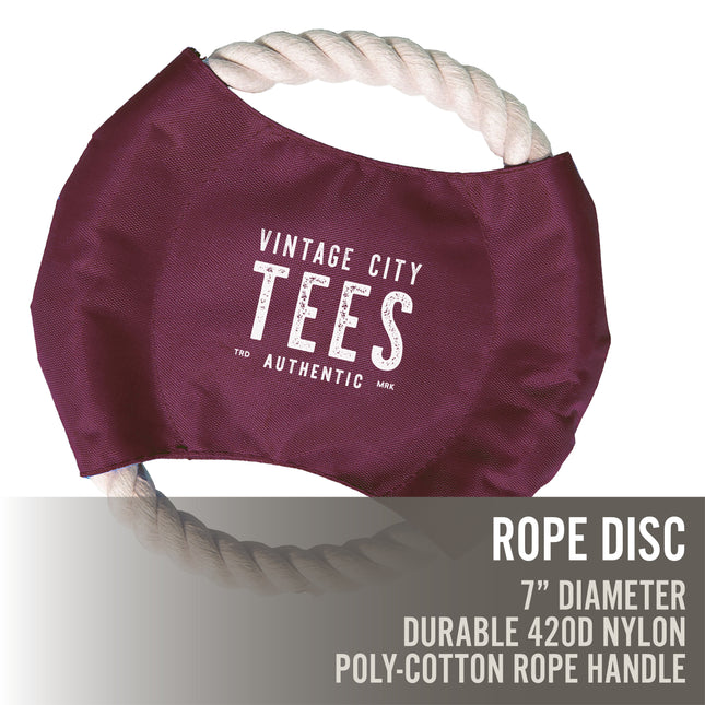 Historic Neighborhood - Custom Pet Rope Disc Frisbee