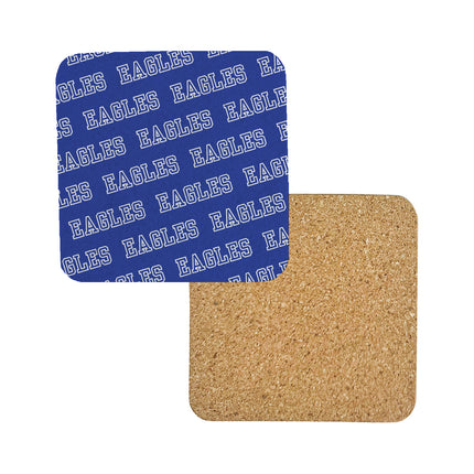 Vintage Varsity, Property of - Custom Square Coaster