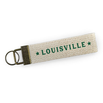 Old Americana - Custom Canvas Key Fob