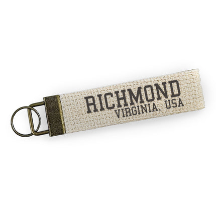 Classic Jersey - Custom Canvas Key Fob