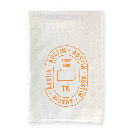 Hometown Loop - Custom Cotton Tea Towel