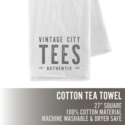 Historic Neighborhood - Custom Cotton Tea Towel