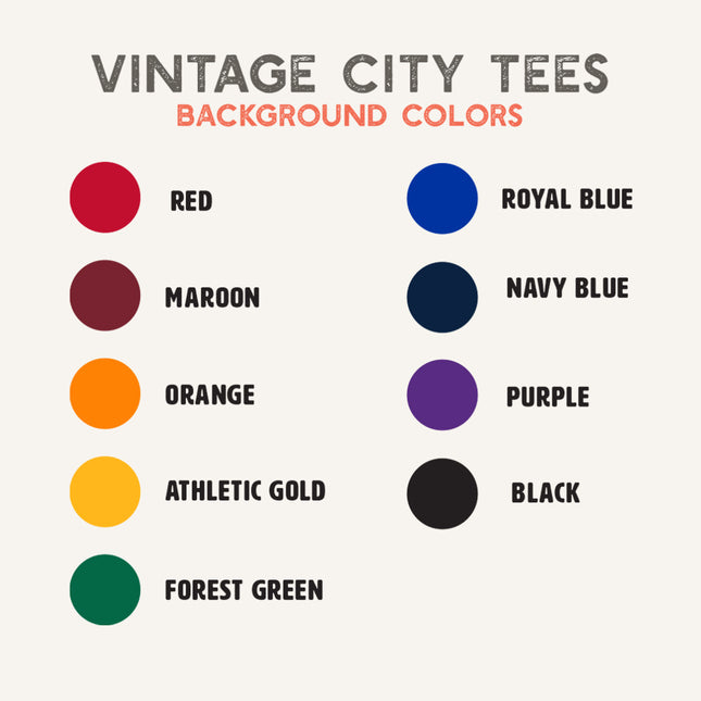 Retro City - Custom Triangle Bandana