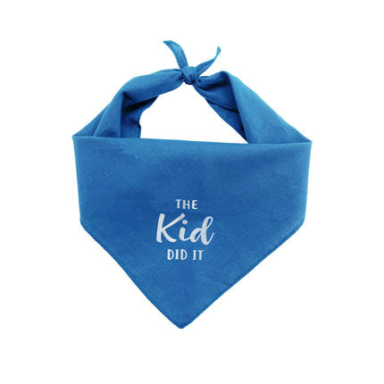 Sassy Pet Bandana - The Kid Did It