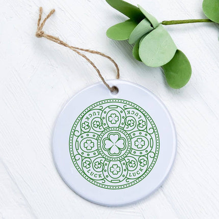 Irish Luck Circle - Ornament