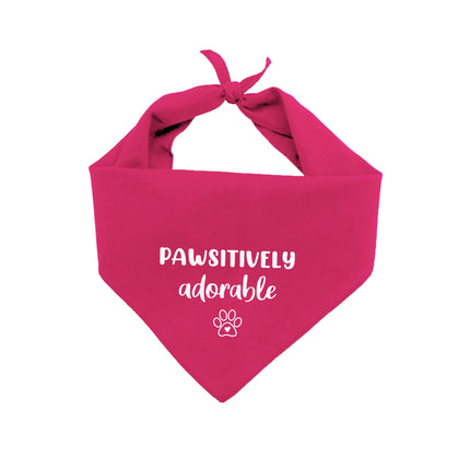 Sentimental Pet Bandana - Pawsitively Adorable