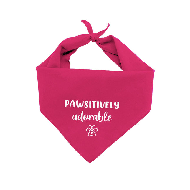 Sentimental Pet Bandana - Pawsitively Adorable