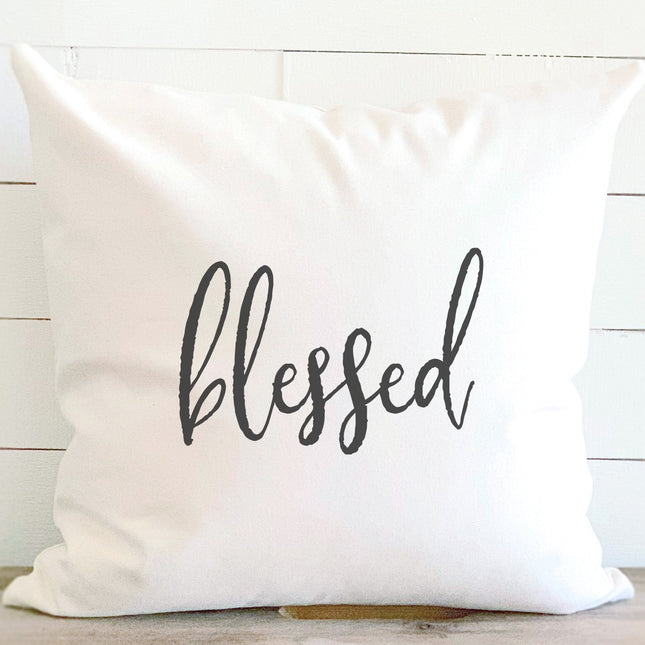 Blessed - Square Canvas Pillow