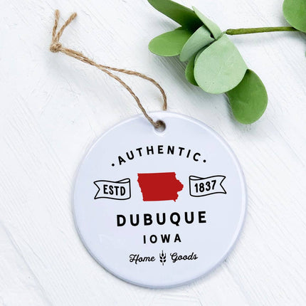 Authentic Home Goods City/State - Custom Ornament