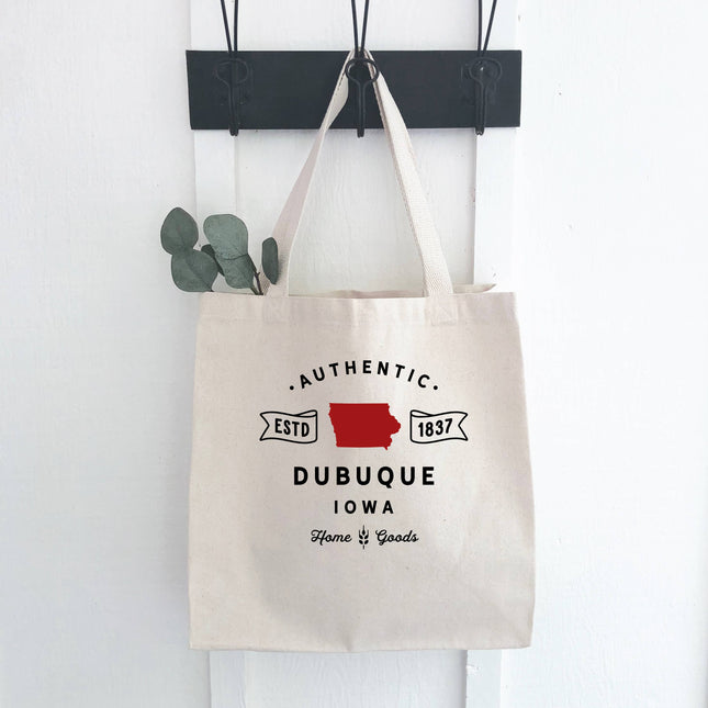 Authentic Home Goods City/State - Custom Canvas Tote Bag