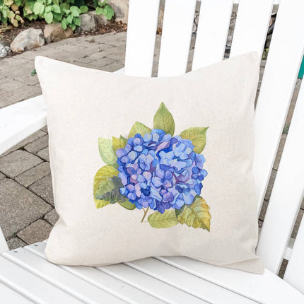 Hydrangea - Square Canvas Pillow