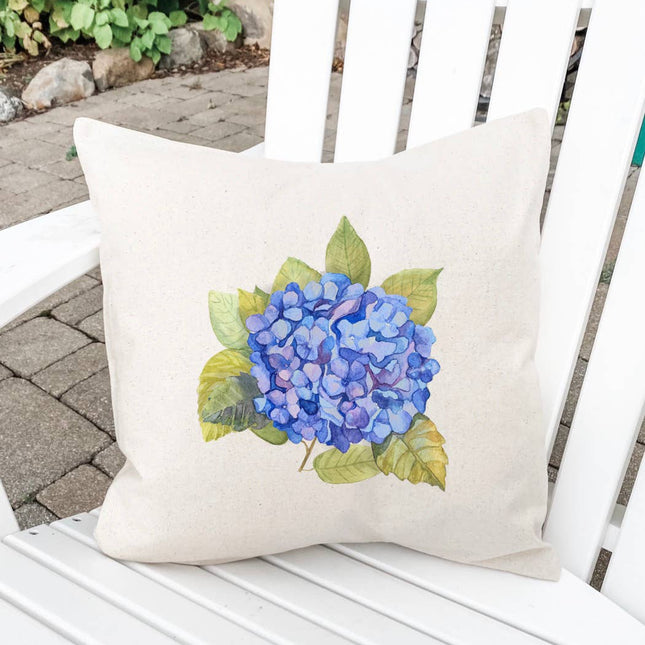 Hydrangea - Square Canvas Pillow