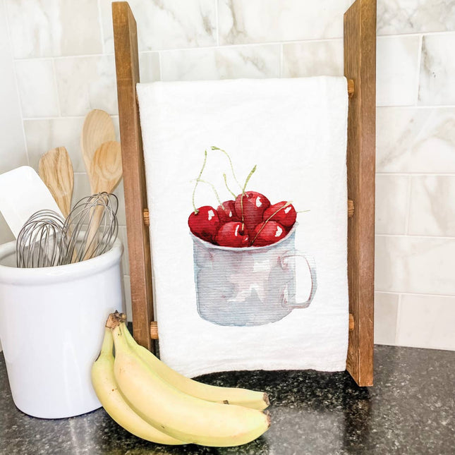 Cup of Cherries - Cotton Tea Towel