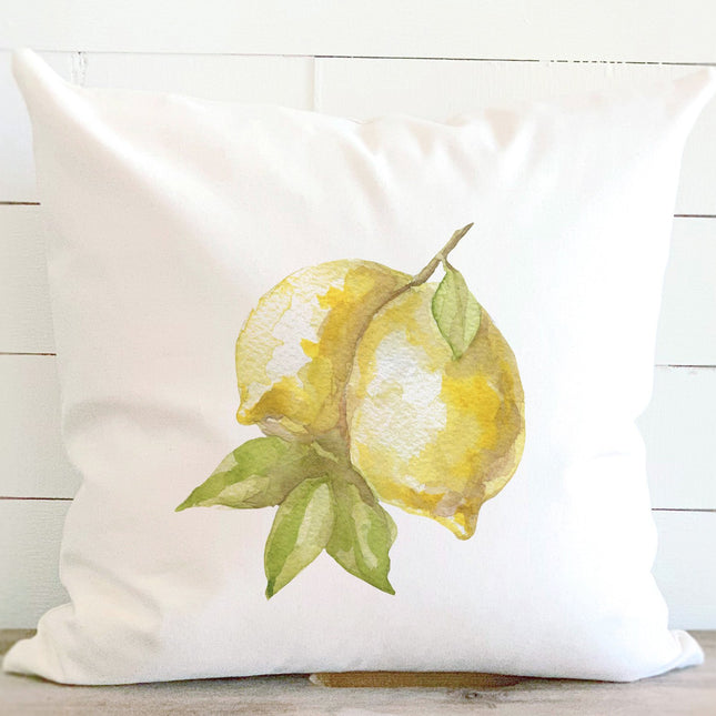 Lemons - Square Canvas Pillow